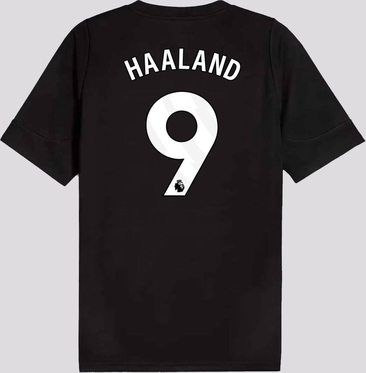 Imagem principal Camisa Puma Manchester City Treino 2026 Preta 9 Haaland preto Puma preto