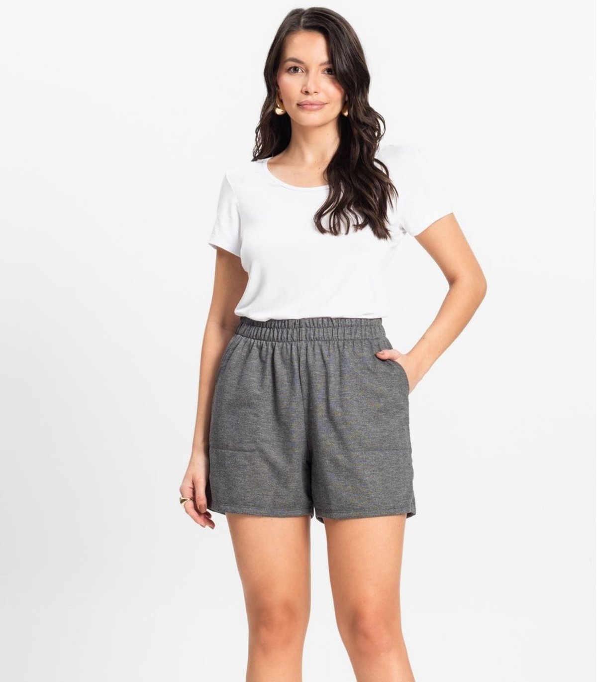 Shorts Moletinho Basic Rovitex