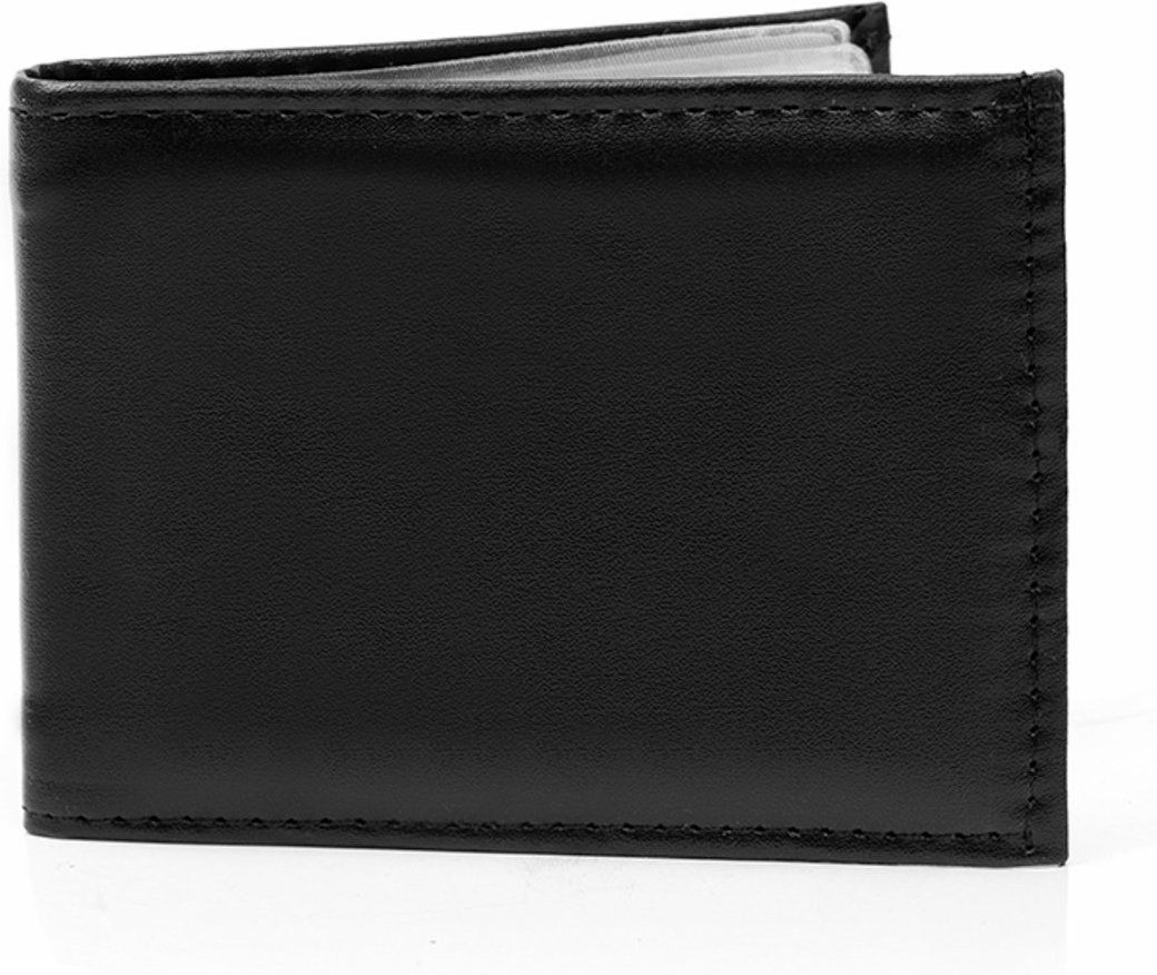 Imagem principal Carteira Masculina Bredeni Couro Lisa Divisórias Dia a Dia preto BREDENI preto