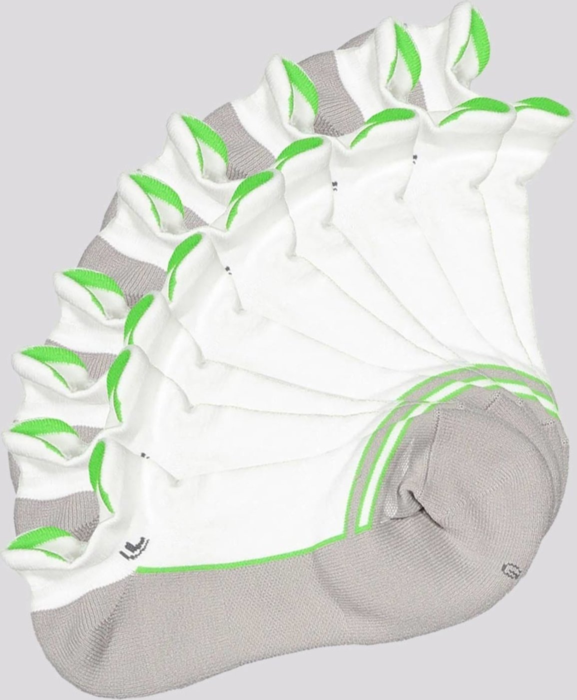 Kit 9 Meias Lupo Fitness Branca
