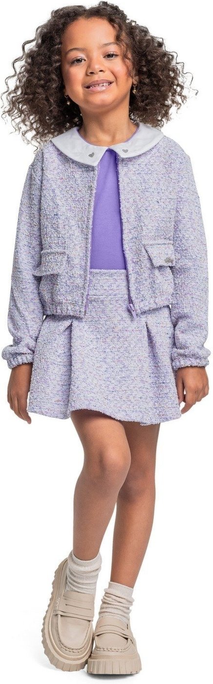 Imagem principal Infantil - Jaqueta Cropped para Menina Quimby rosa Quimby rosa