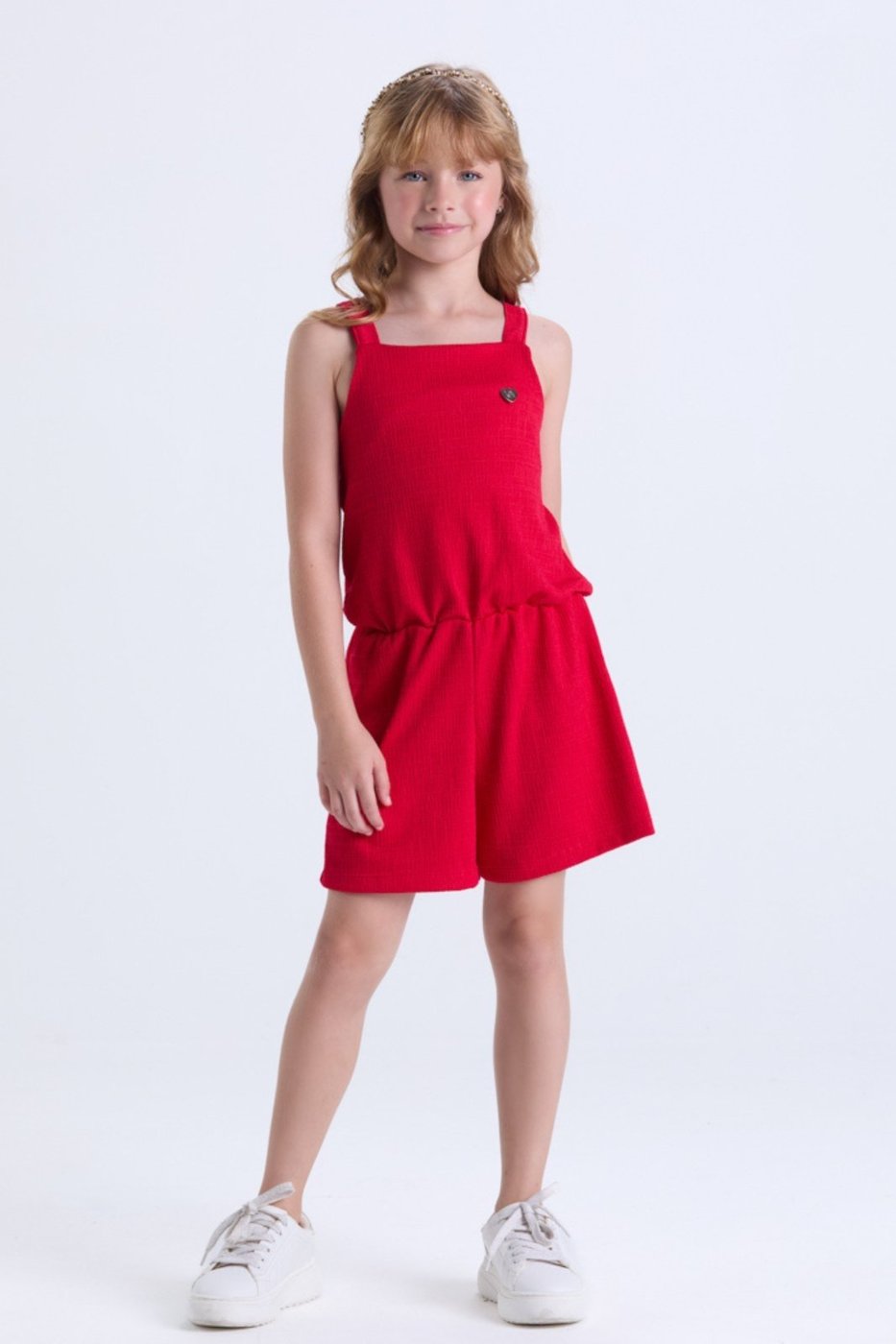 Imagem principal Infantil - Macaquinho Feminino Rustique Alcinha VIDA COSTEIRA branco VIDA COSTEIRA branco