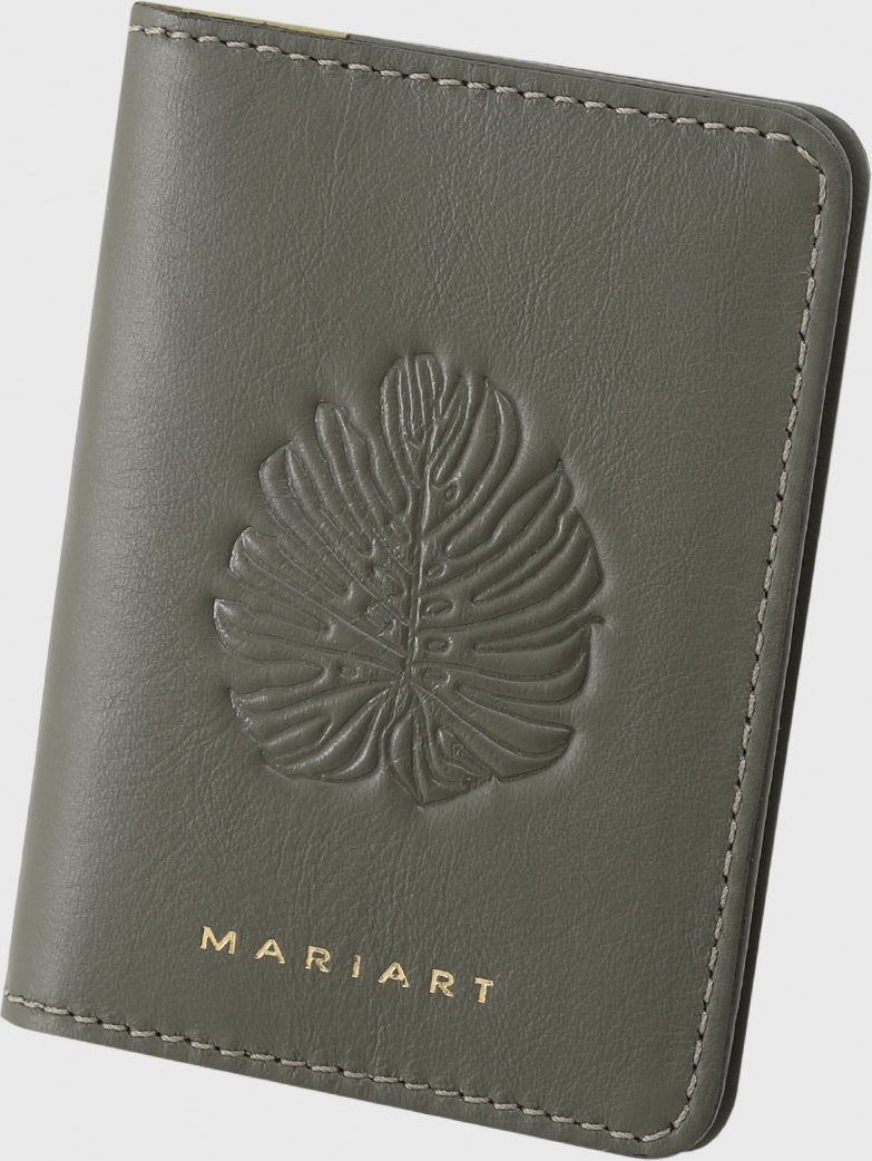 Imagem principal Carteira Couro Mariart Fauna Adão verde/verde militar verde Mariart verde/verde militar verde