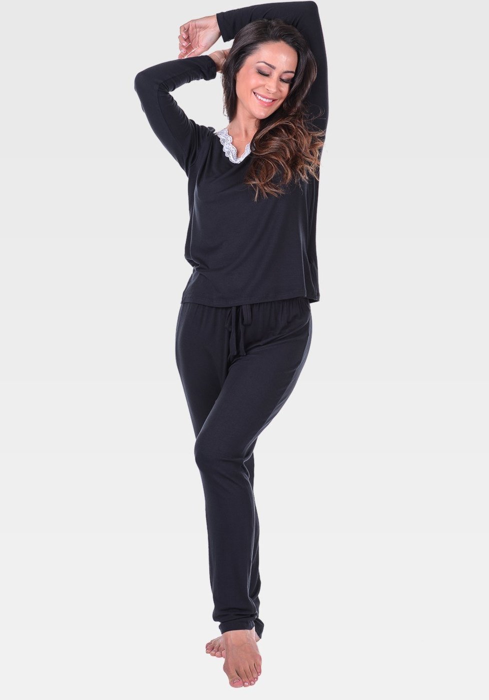 Pijama Feminino Inverno Adulto Longo Summer Soul