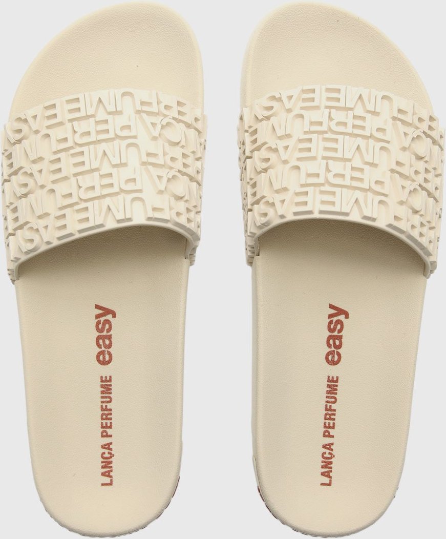 Chinelo Slide Feminino Lança Perfume Logo