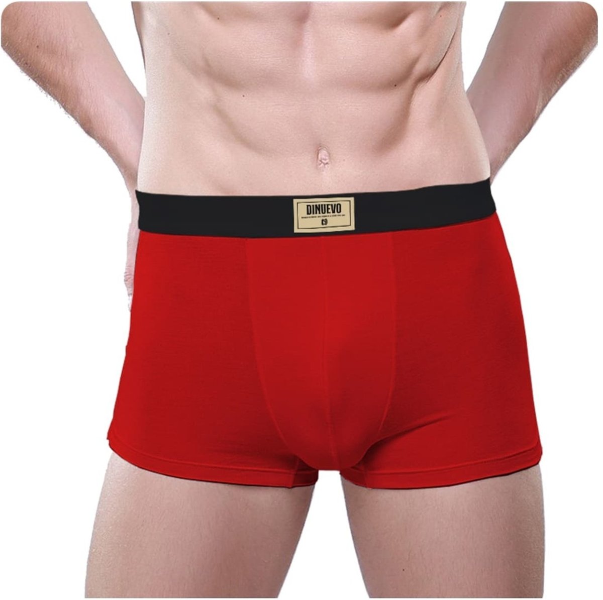Cueca Boxer Estilo Di Nuevo Algodão Premium