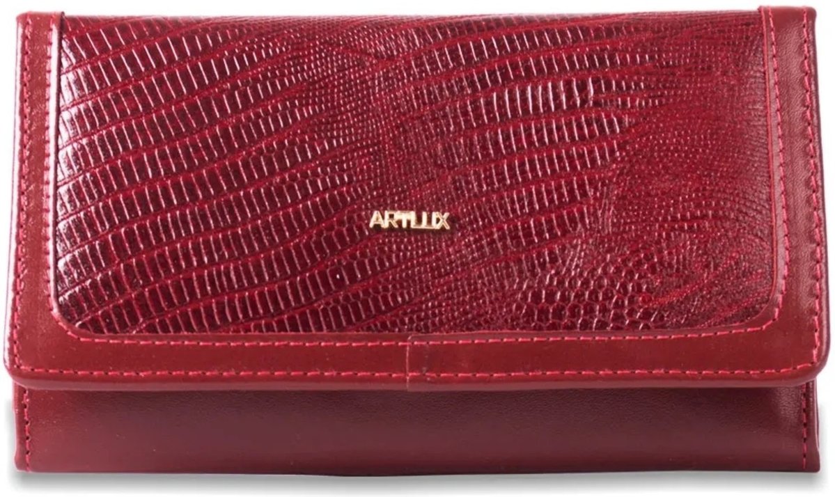 Imagem principal Carteira Feminina em Couro Artlux 348 vermelho Artlux vermelho