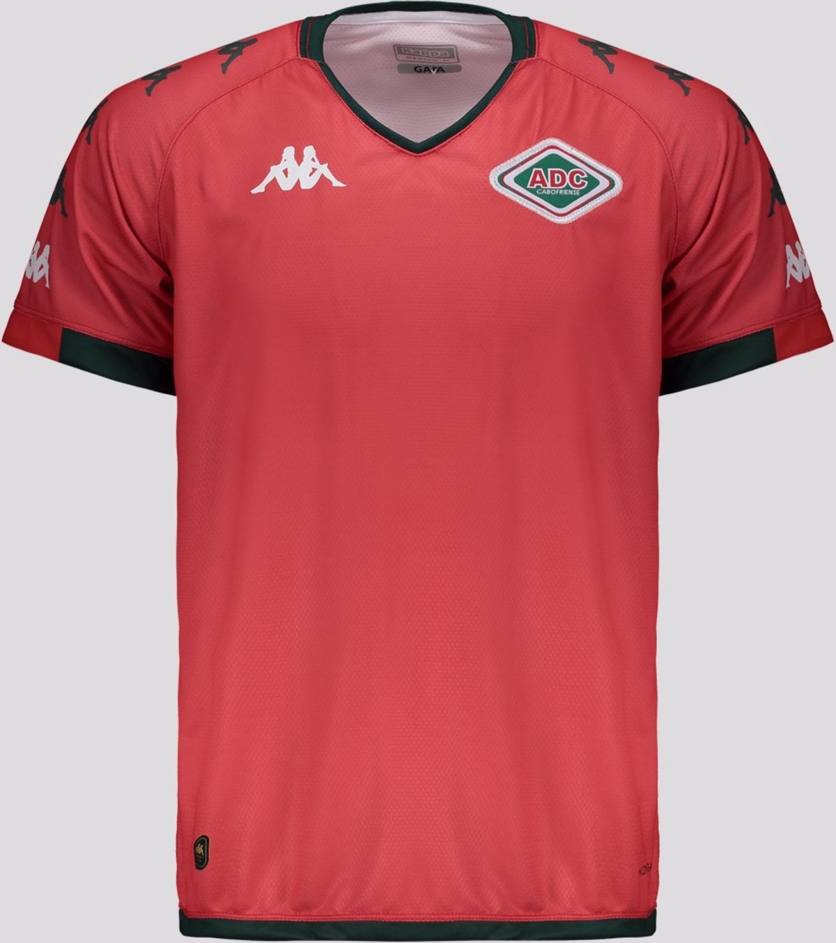 Imagem principal Camisa Kappa Cabofriense Goleiro II 2025 vermelho Kappa vermelho