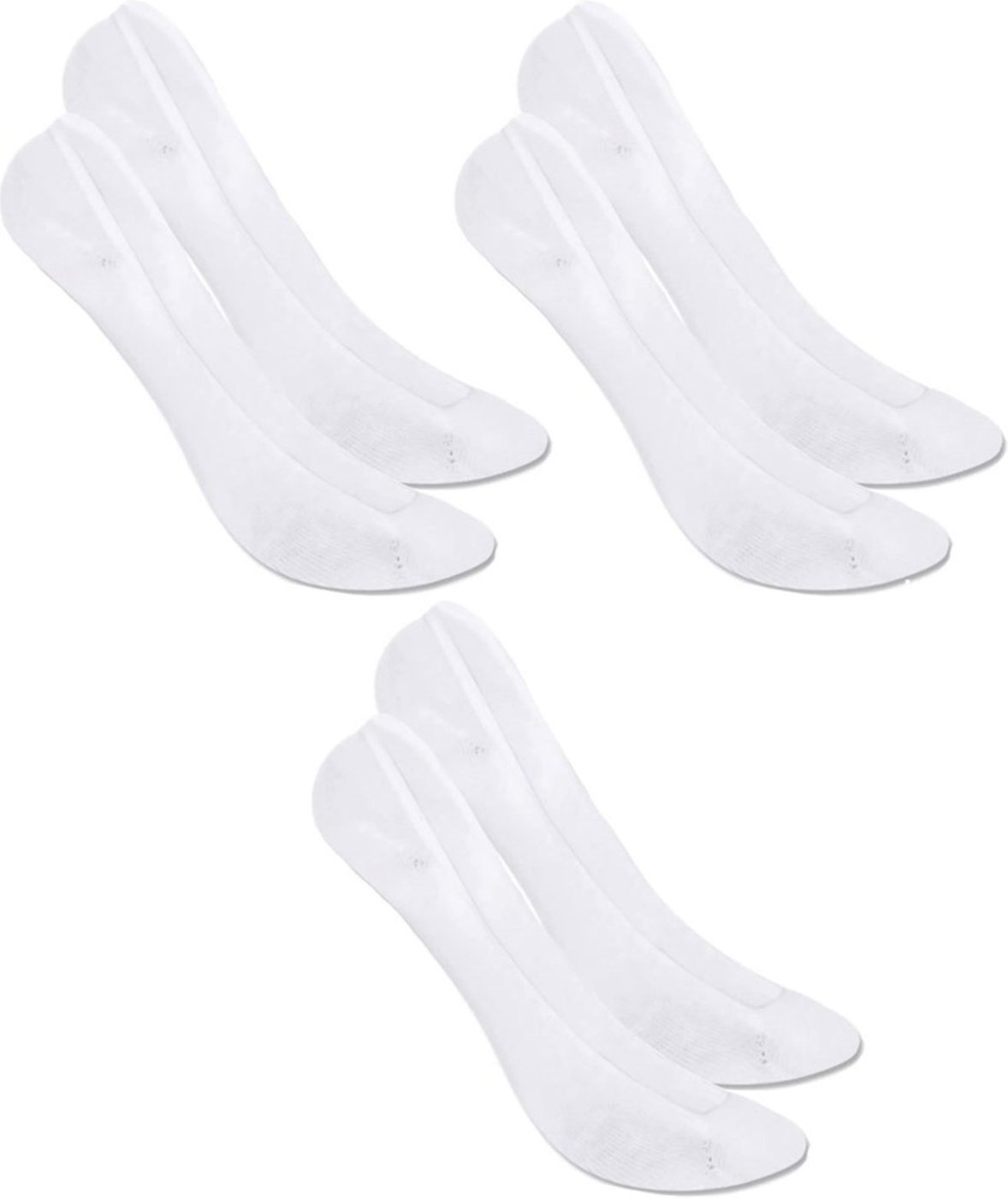 Kit 3 Pares de Meia Selene Sapatilha Super Invisível Feminina