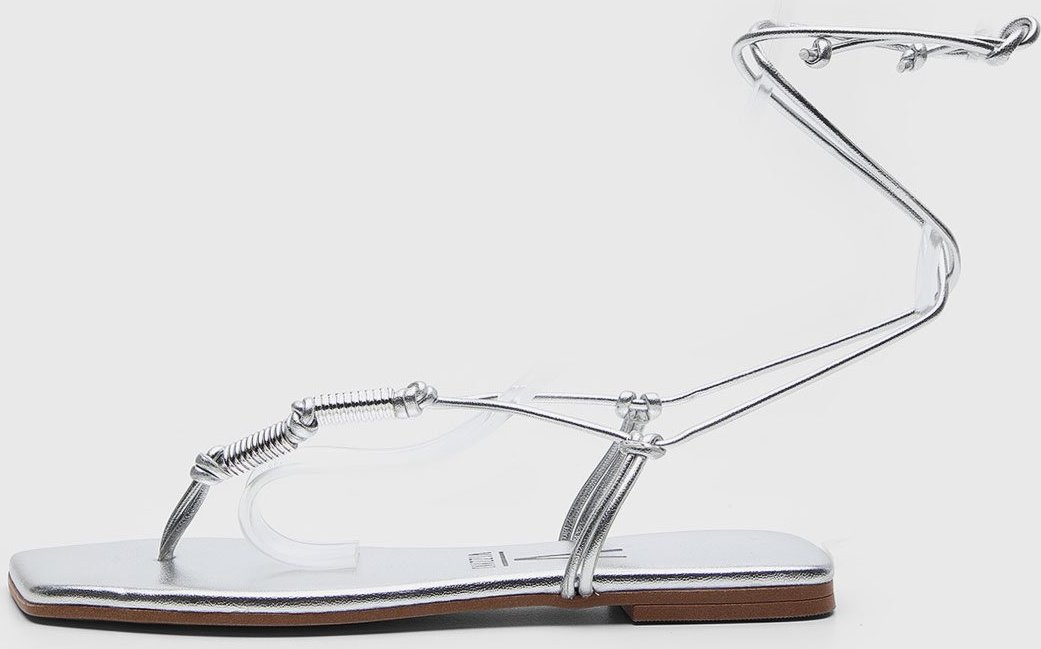 Rasteira Feminina Vizzano Metalizada