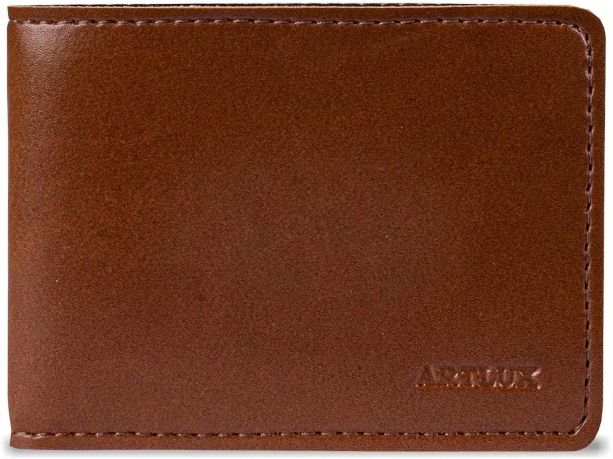 Imagem principal Carteira Slim Unissex Artlux Whisky 1581 marrom Artlux marrom
