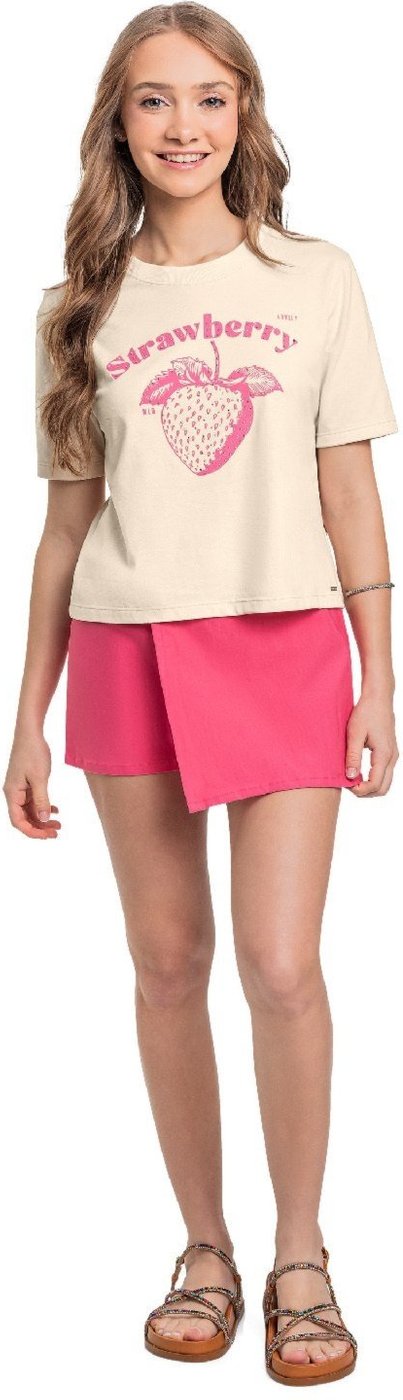 Imagem principal Infantil - Blusa de Morango Juvenil Gloss bege Gloss bege