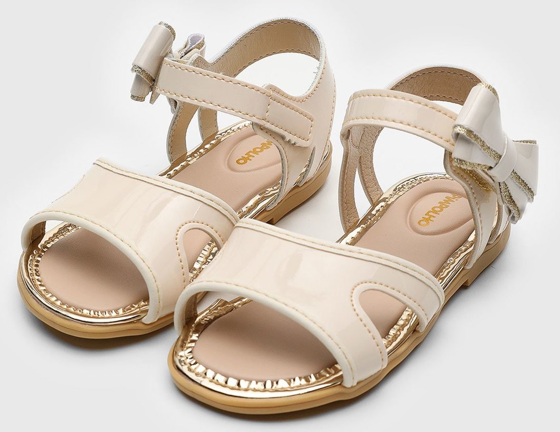 Infantil - Sandália Pimpolho Festa Off-White