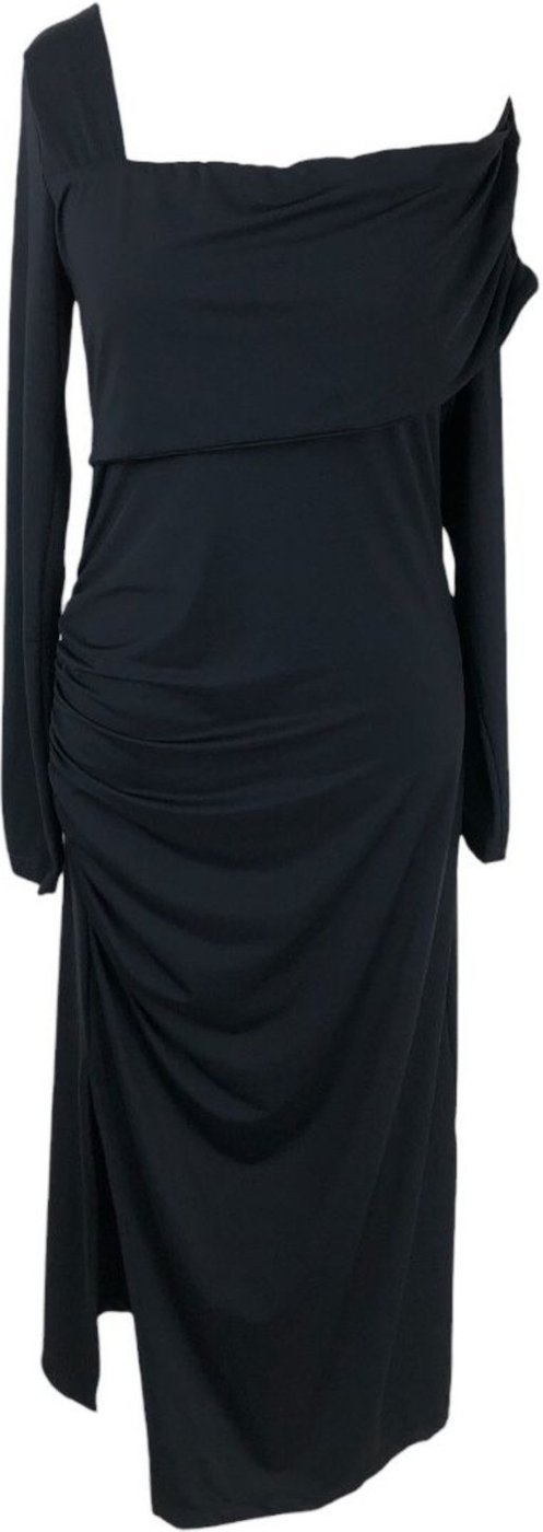 Imagem principal Vestido Assimetrico Midi Colcci preto Colcci preto
