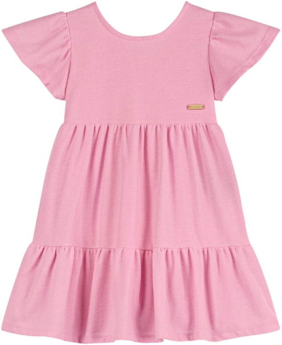 Imagem principal Infantil - Vestido Menina Abertura Costas Colorittá bege Colorittá bege