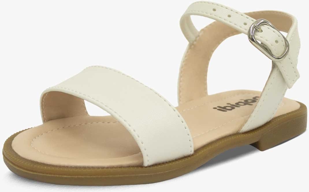 Imagem principal Infantil - Sandália Rasteira Pópidi Menina Confort Leve Off White off-white white Pópidí off-white white