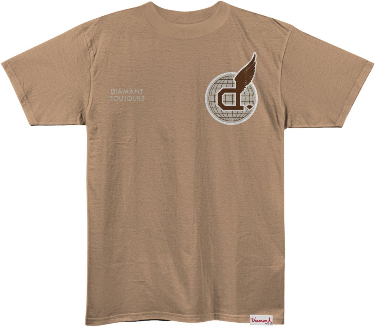 Imagem principal Camiseta Diamond Diamant Wings Tee - KHAKI bege khaki Diamond bege khaki
