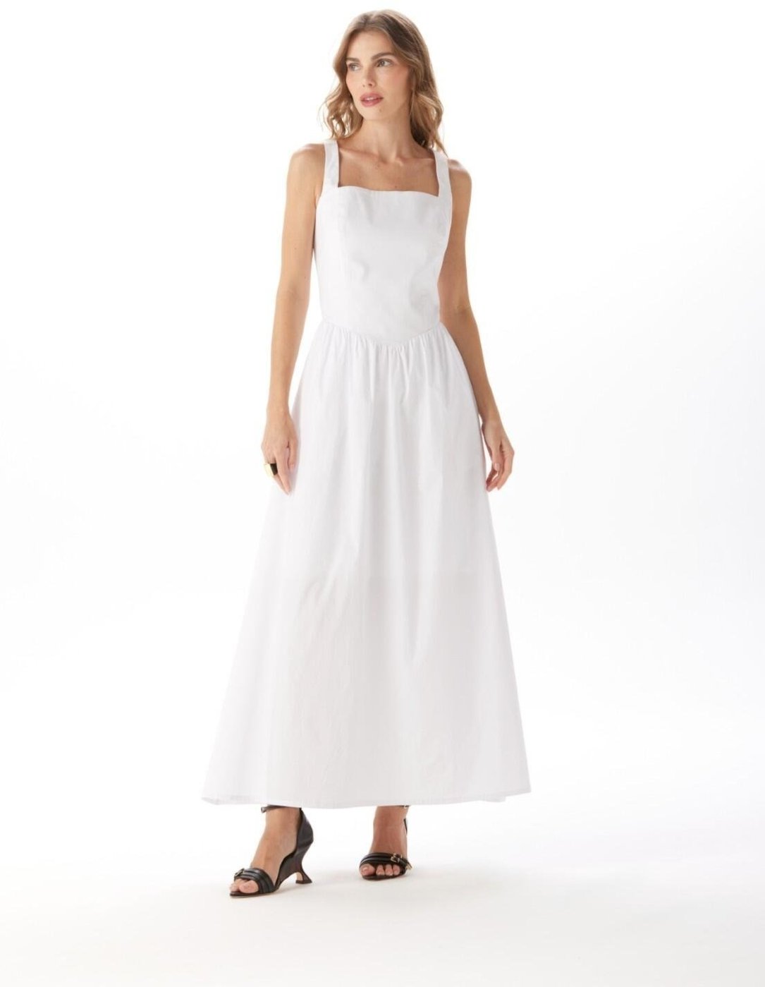 Vestido Longo Alças Largas Traymon