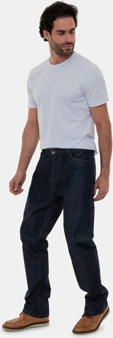 Imagem principal Calça Jeans Plus Size Masculina Versatti Reta Rússia Versatti Jeans azul Versatti Jeans azul