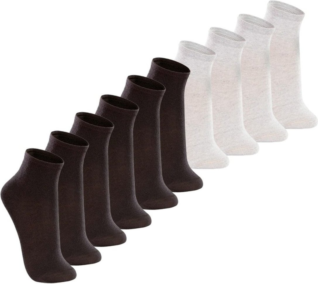 Kit com 10 Pares de Meias Cano Médio Lupo