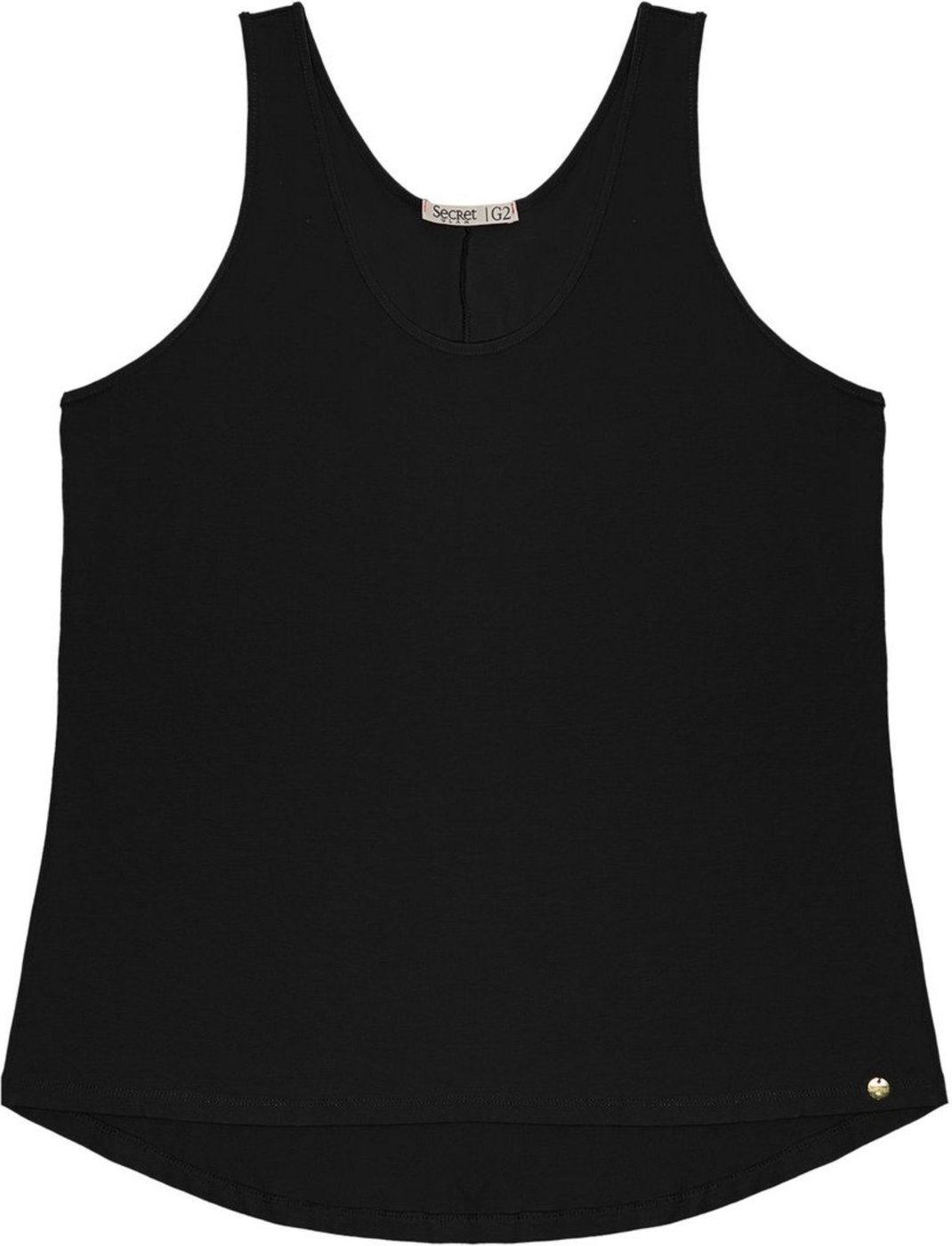 Imagem principal Regata Feminina Plus Size Secret Glam Rovitex Plus Size azul Rovitex Plus Size azul