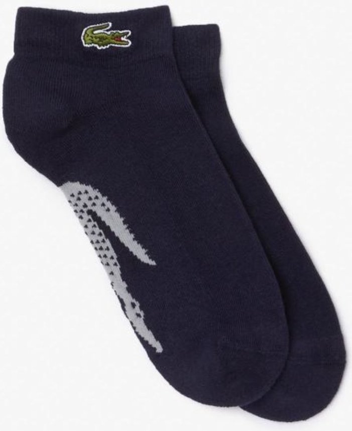 Lacoste Meias UNI De Cano Curto Sport Em Algodão