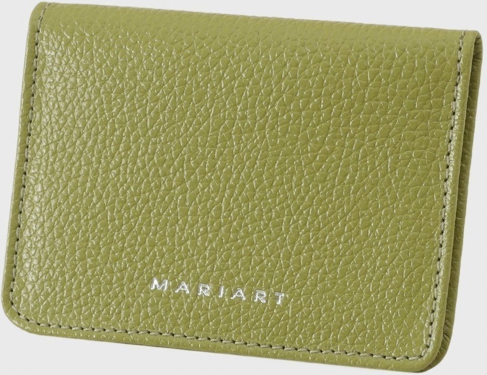Imagem principal Carteira de Couro Mariart 674 Avocado verde Mariart verde