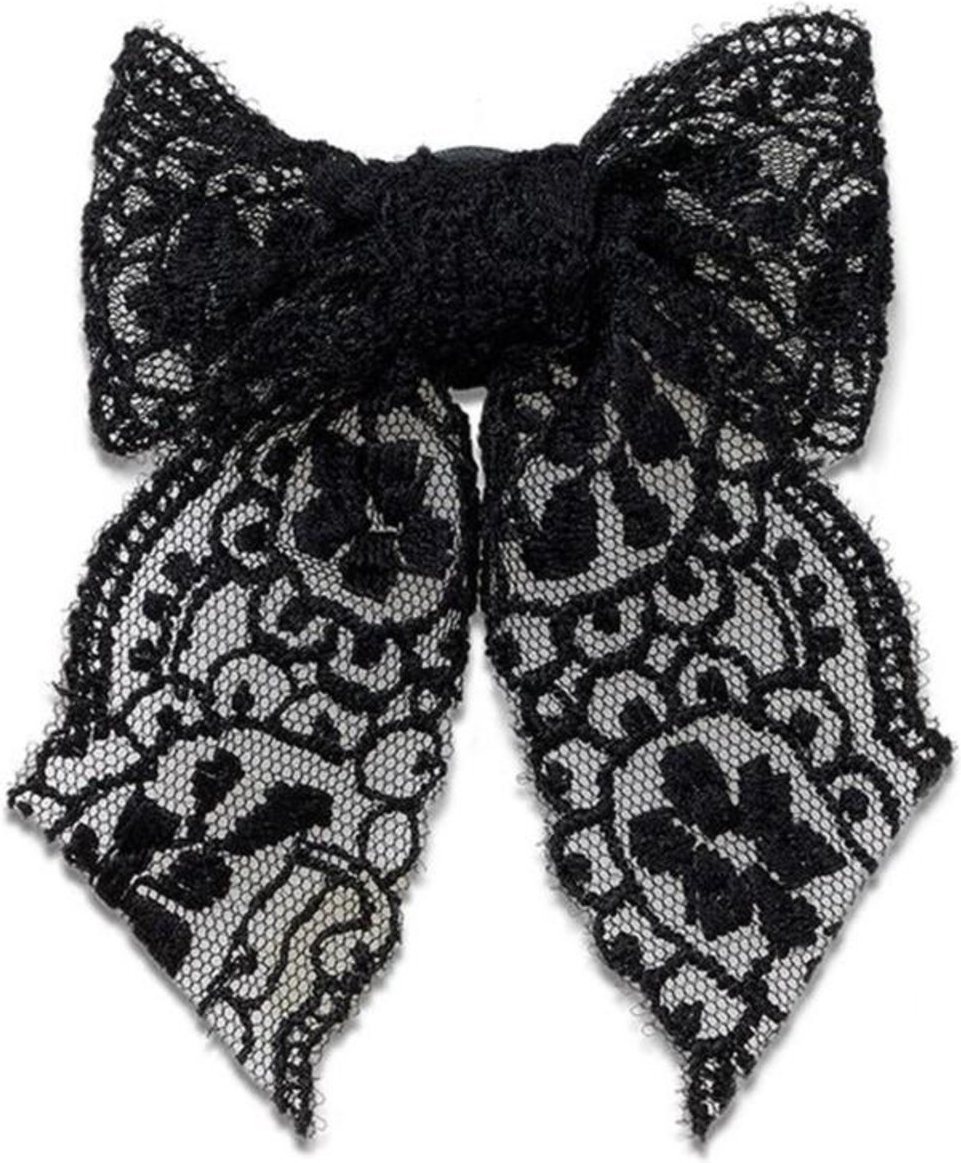 Infantil - Jibbitz™ Laço de Renda Preto