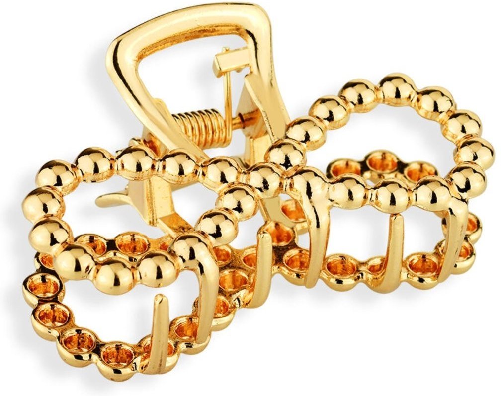 Imagem principal Prendedor De Cabelo Piranha Laço Com Esfera Ac STORE ORA SEMIJOIAS dourado STORE ORA SEMIJOIAS dourado