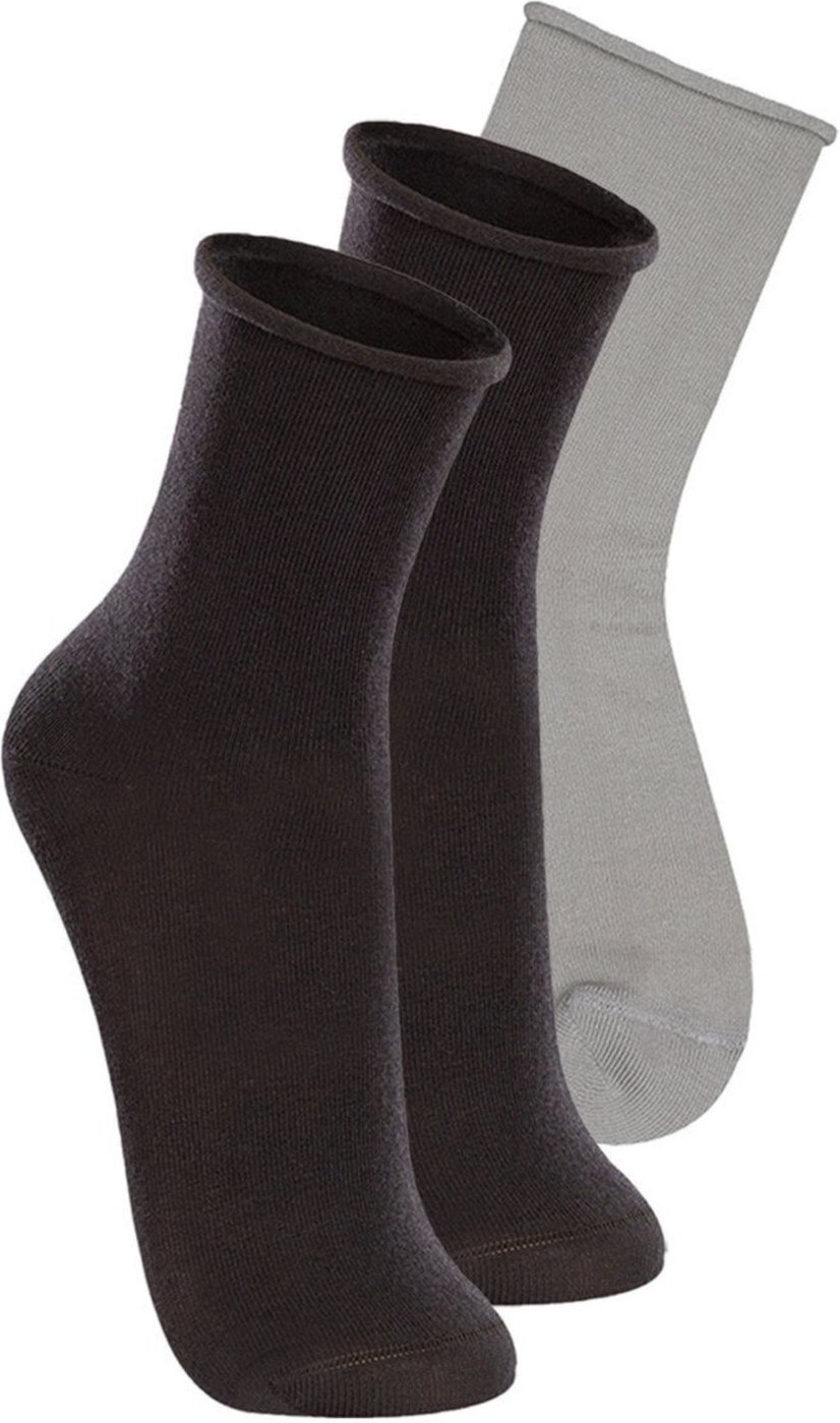 Kit 3 Pares de Meias sem Punho Cano Médio Lupo