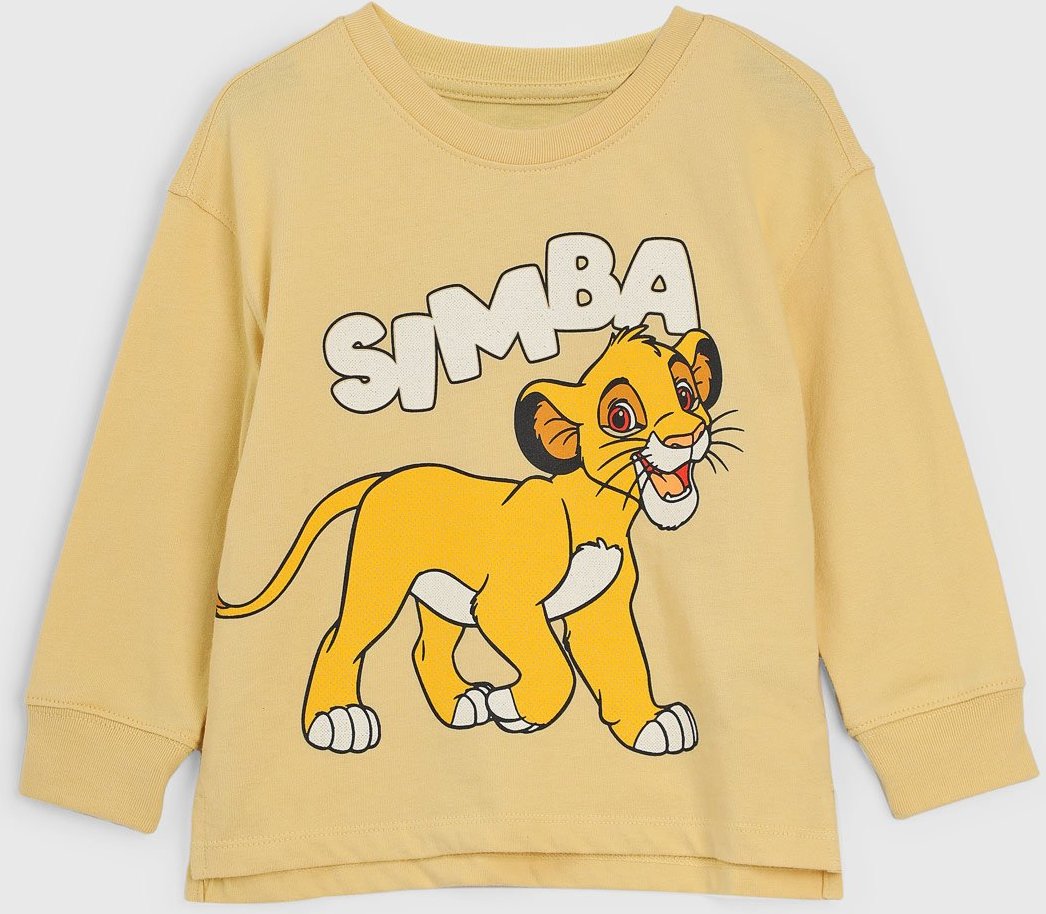 Imagem principal Camiseta Manga Longa GAP Simba Amarela amarelo GAP amarelo