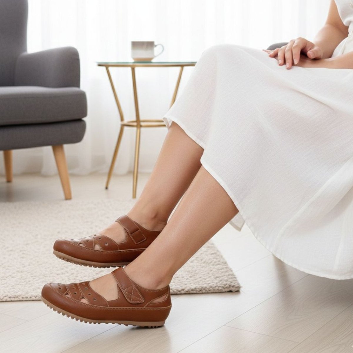 Imagem principal Sapatilha Sandália Feminina Estilo Retrô Boneca ROMEU E JULIETA SHOES azul ROMEU E JULIETA SHOES azul