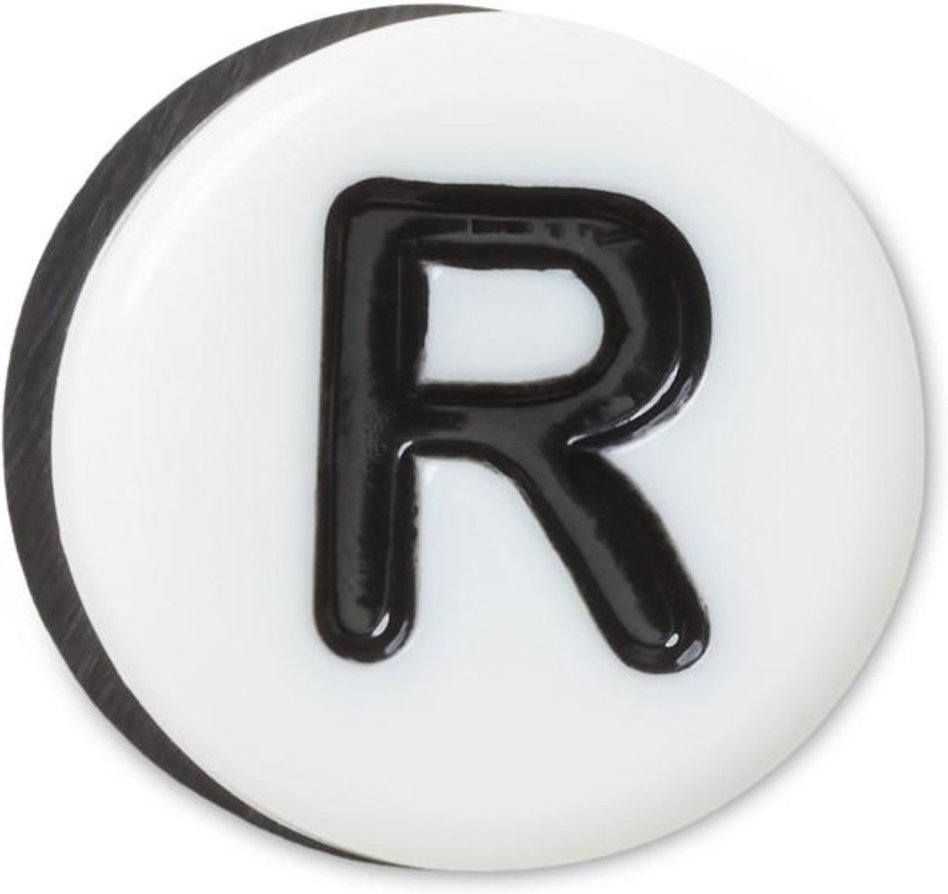 Infantil - Jibbitz™ Letra R Pequena