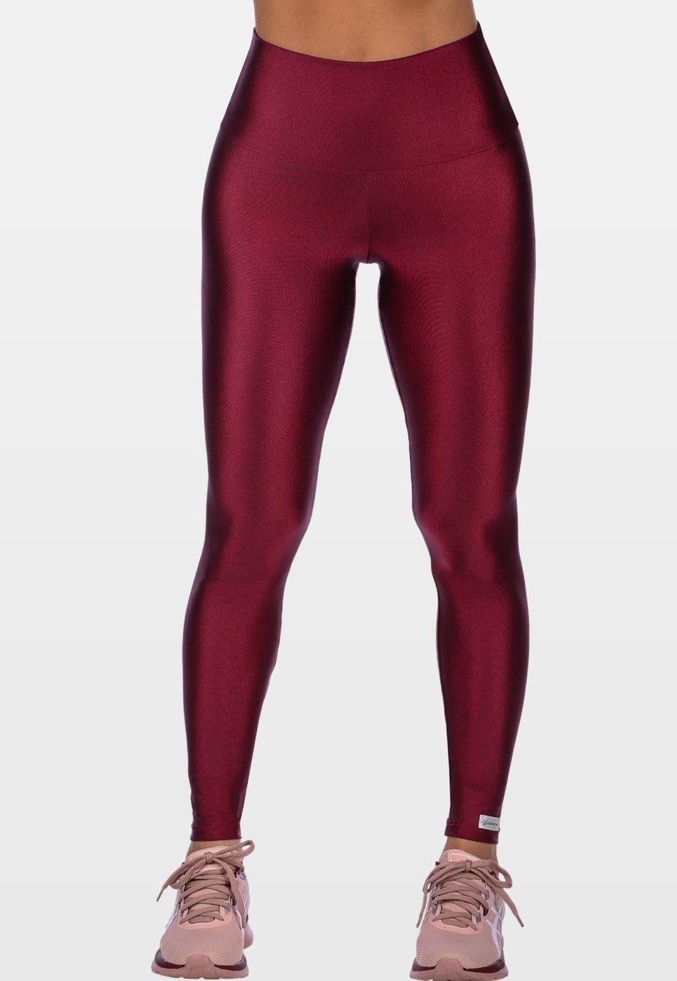 Imagem principal Calça Legging Fitness Cirrê Cós Alto Summer Soul Básica bordô Summer Soul bordô