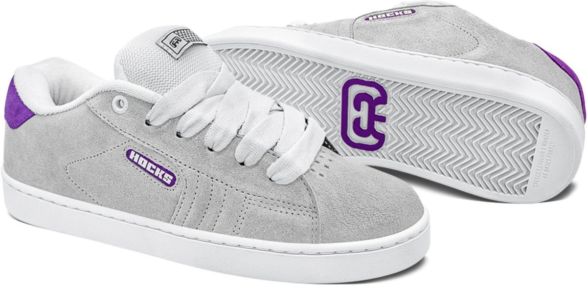 Imagem principal Tênis Hocks Ruas Skate Ice Grape Unissex cinza Hocks cinza