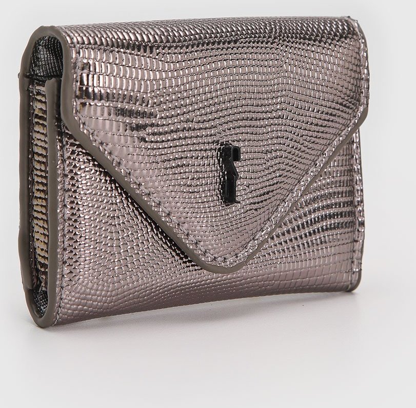 Imagem principal Carteira Feminina Santa Lolla Metalizado Texturizada grafite Santa Lolla grafite