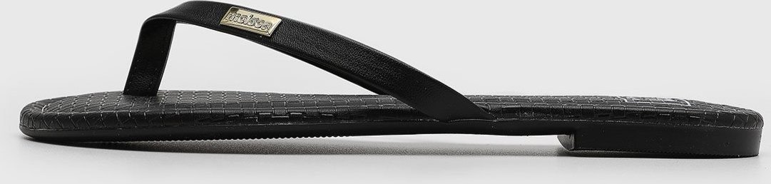 Rasteira Feminina Moleca Tiras Finas Preta