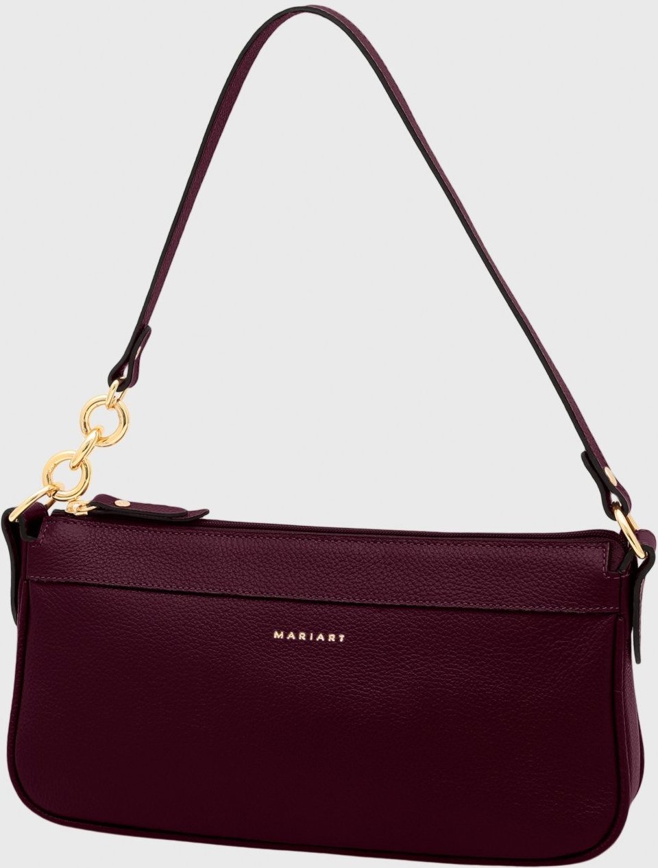 Bolsa Shoulder Couro Mariart Parintins Rubi