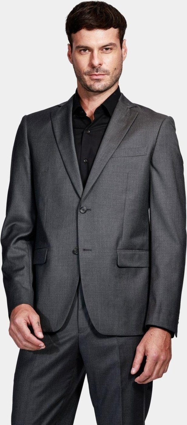 Imagem principal Costume Aramis Lã Super 120 Mescla Regular Grafite incolor Aramis incolor