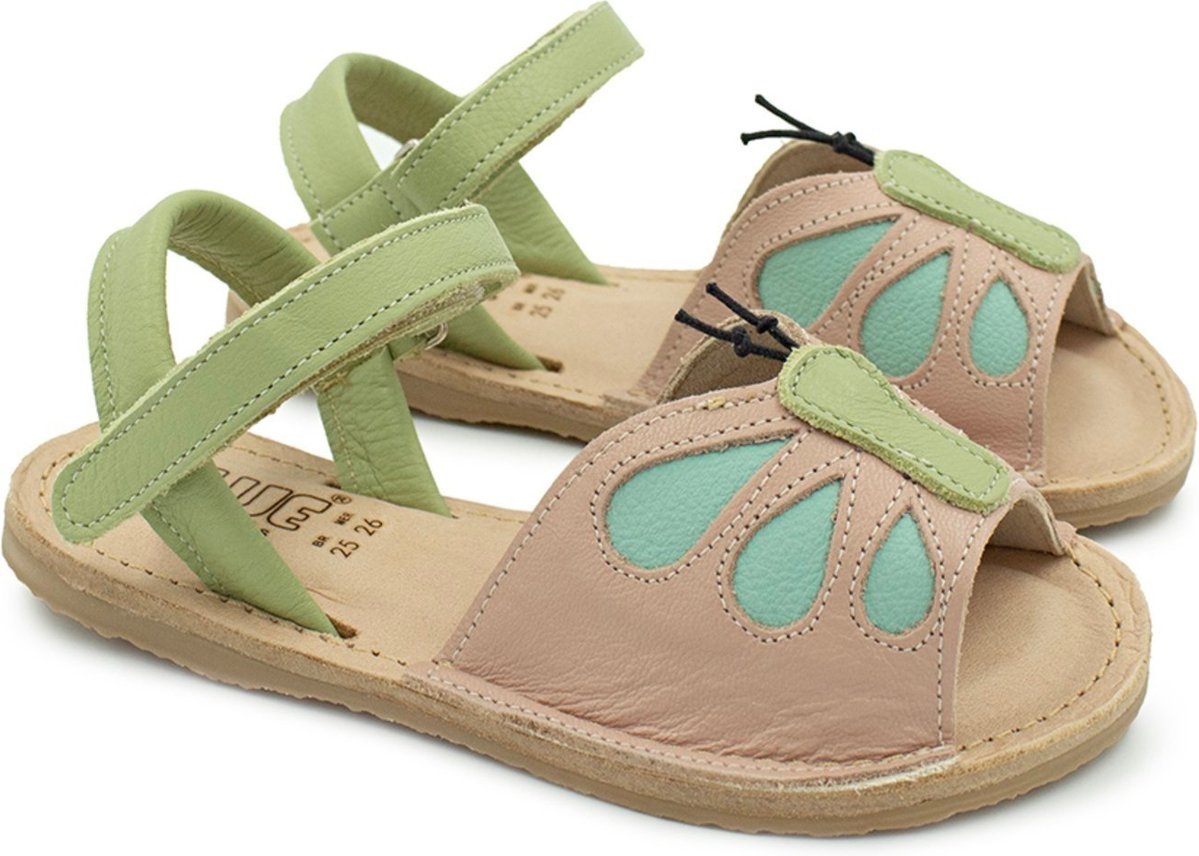 Infantil - Sandalia Menina Blue Helen Couro Floral