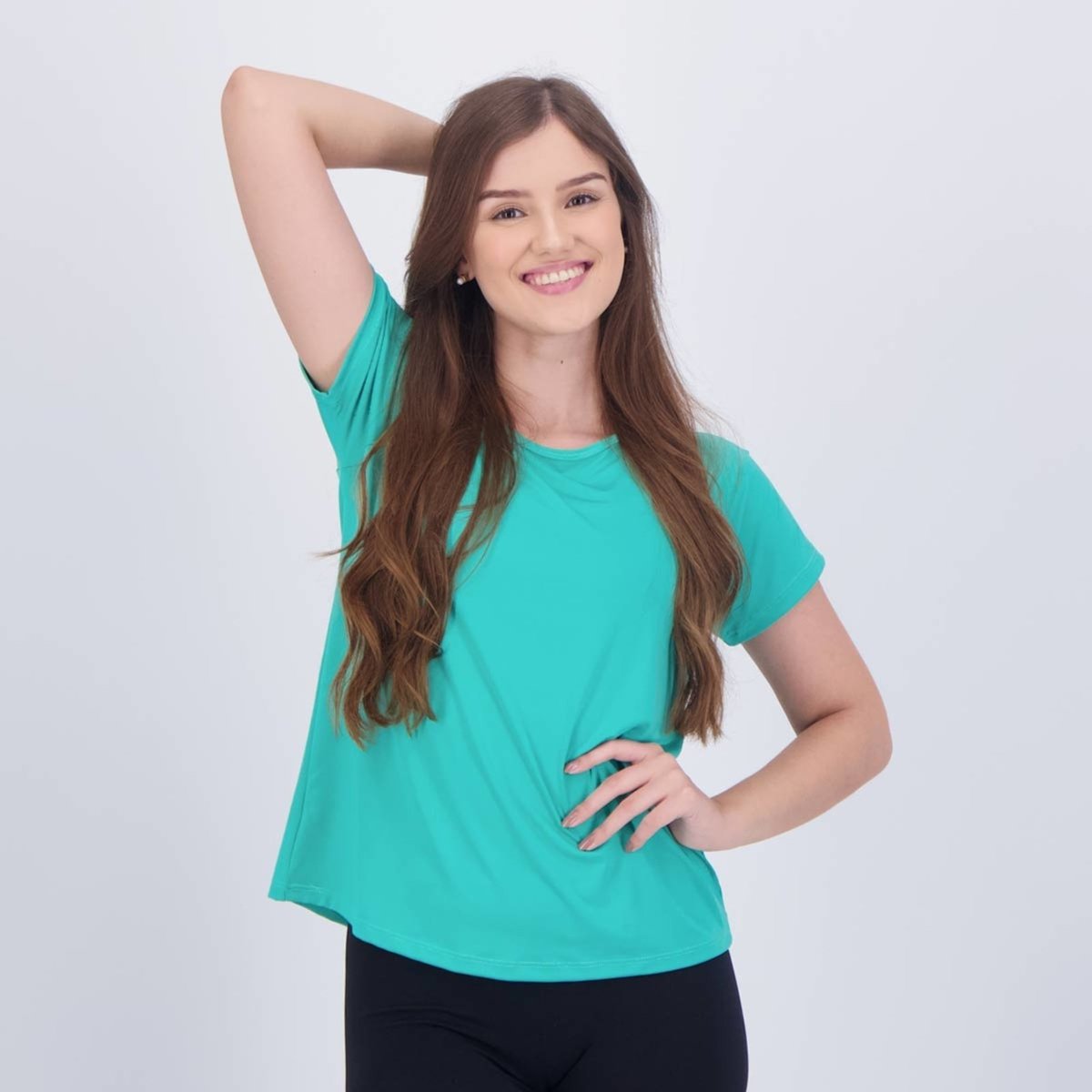 Imagem principal Camiseta Selene Basic Feminina verde SELENE verde