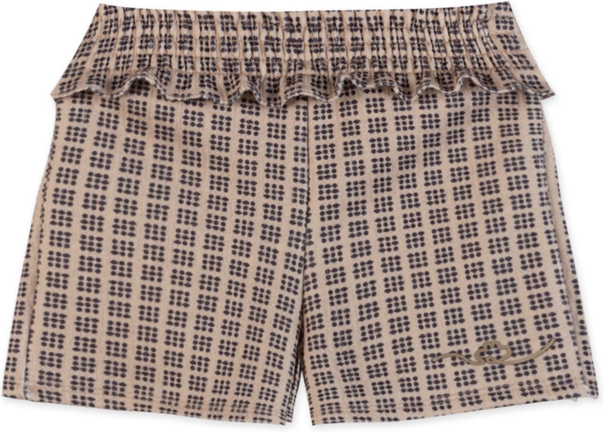 Infantil - Shorts Xadrez Feminino