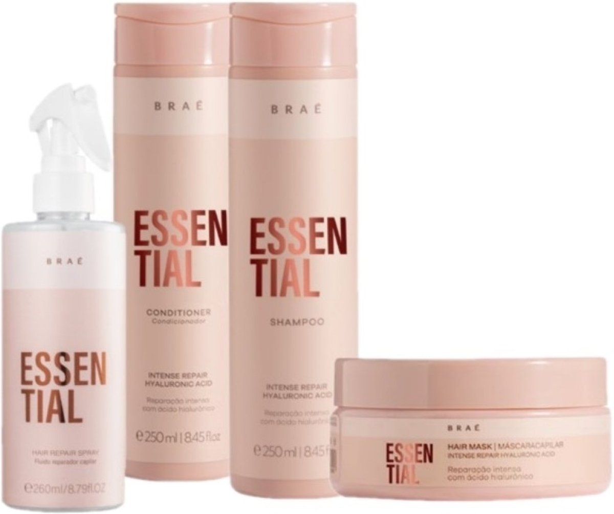 Kit Braé Essential Leave-in (4 produtos)