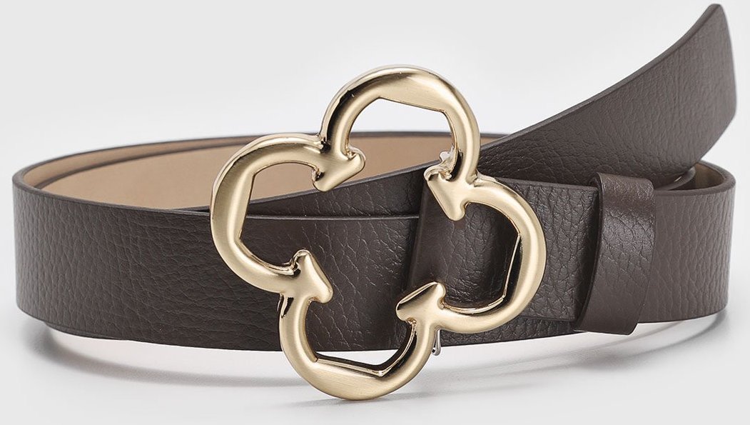 Cinto Feminino Capodarte Fivela Trevo