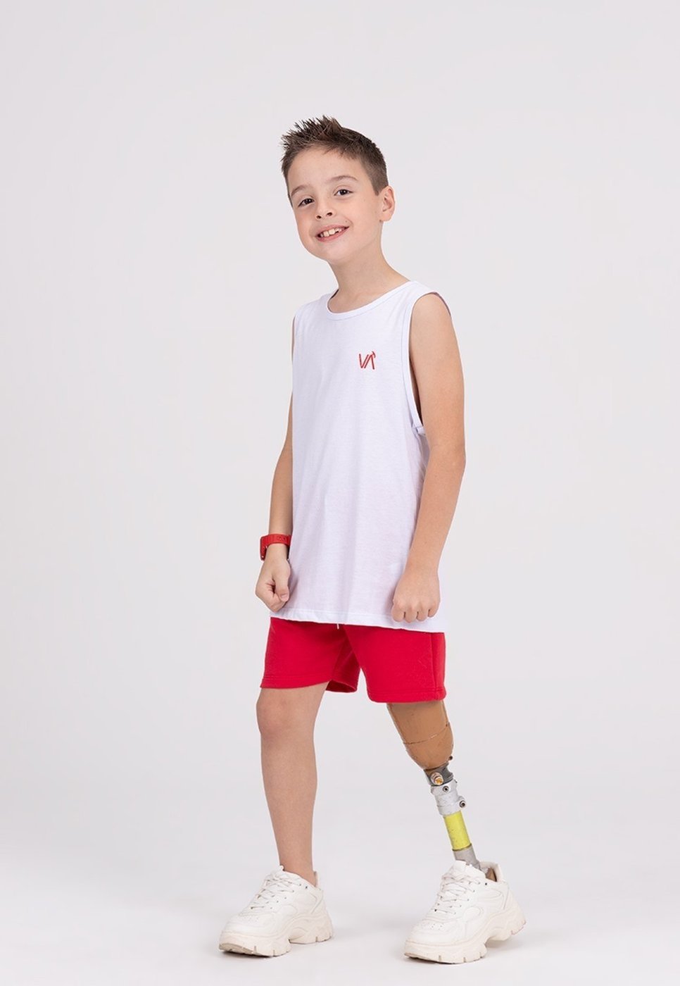 Imagem principal Infantil - Conjunto Regata Vida Costeira branco VIDA COSTEIRA branco