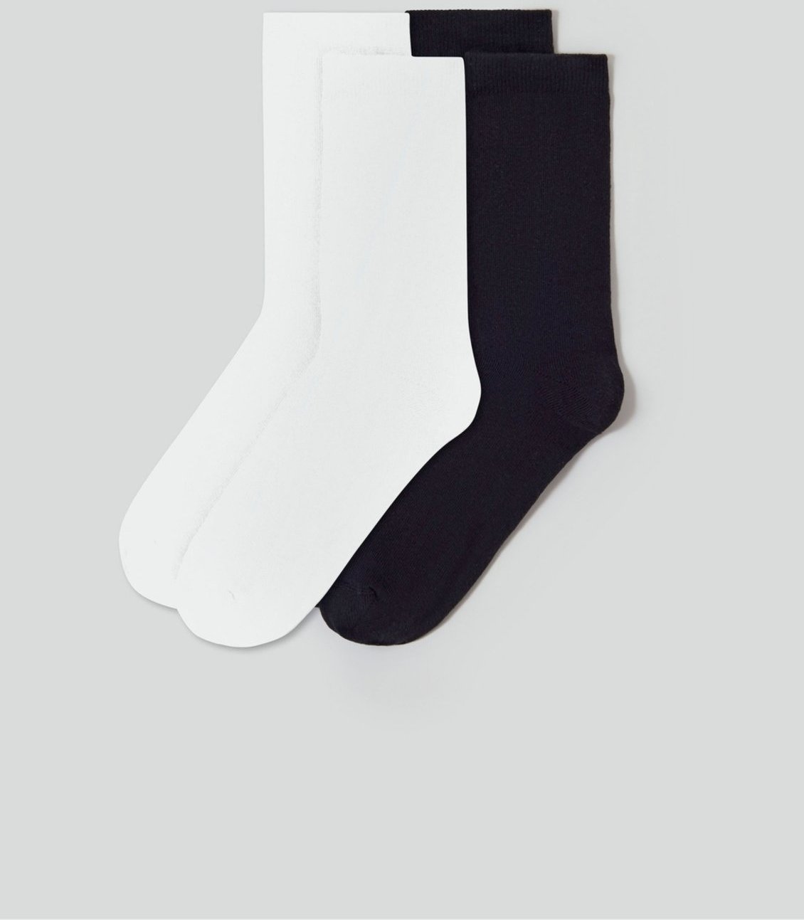 Kit 2 Meias Unissex Cano Longo