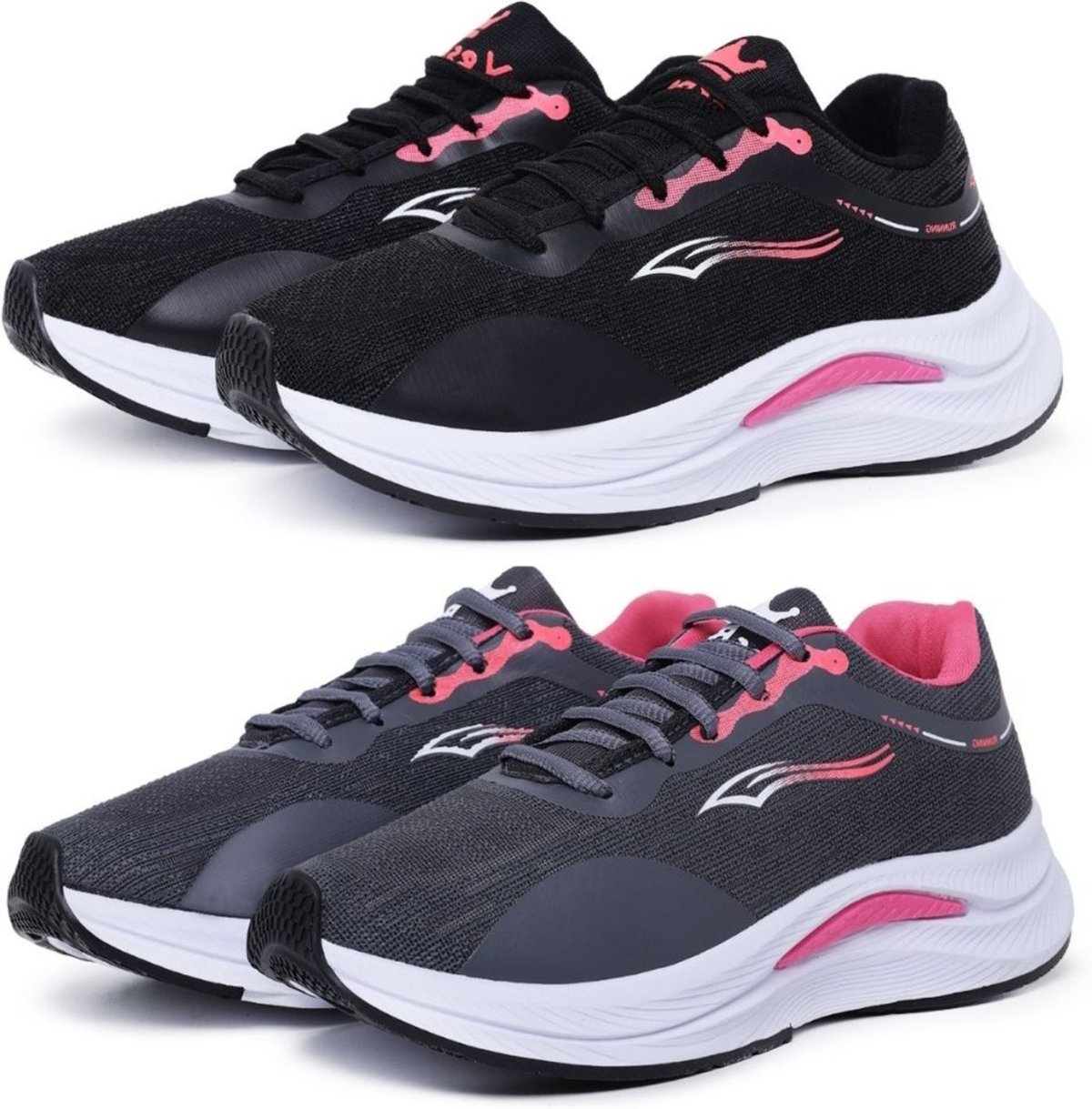 kit 2 Tênis Bia Ramos Esportivo Caminhada Academia Feminino Confortavel e Grafite