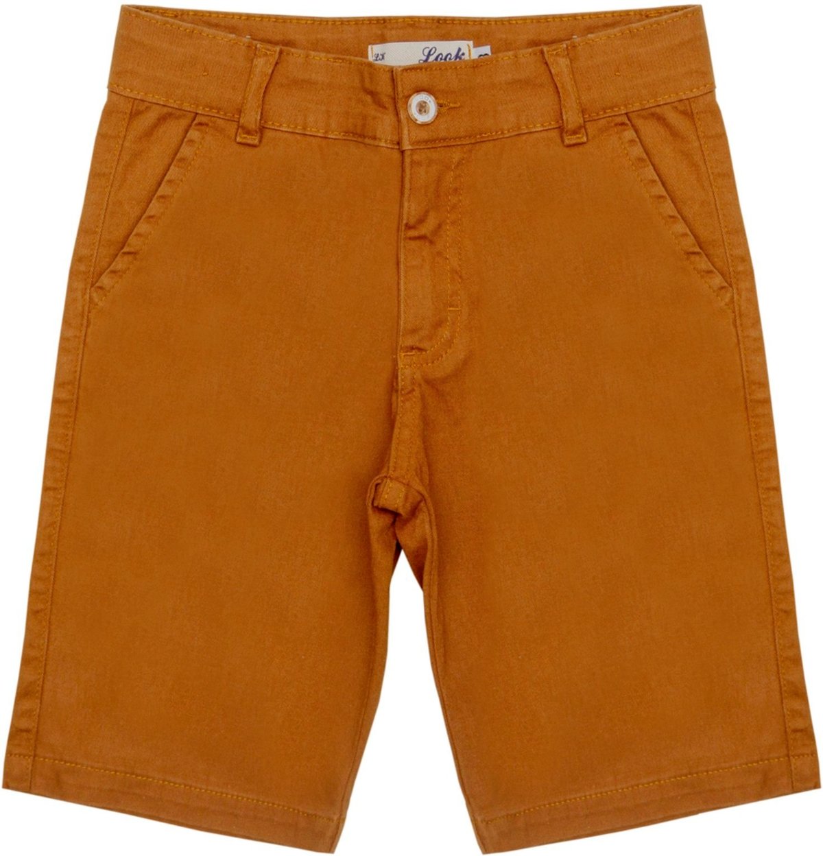 Imagem principal Infantil - Bermuda Juvenil Look Jeans Alfaiataria caramelo Look Jeans caramelo