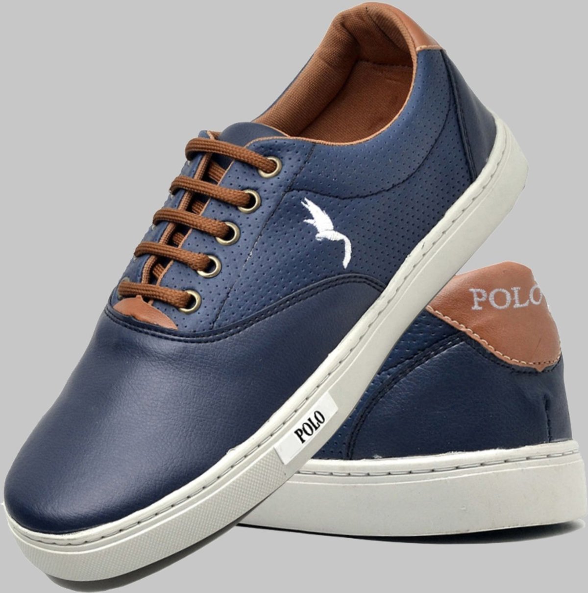 Imagem principal Infantil - Tênis Masculino Infântil Casual Menino Polo Blu azul Polo Blu azul