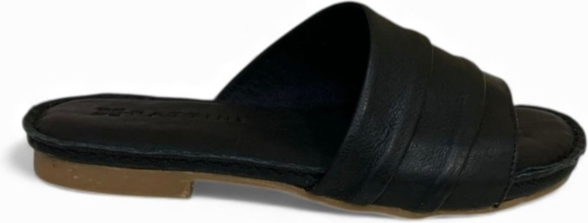 Imagem principal Chinelo Feminina Moscardini em Couro 347416 preto Moscardini preto